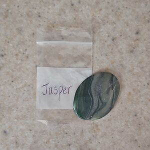 2" Jasper Green Stone